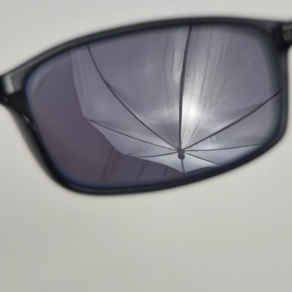 Rochester Sunglasses Black Rectangular Frame Tinted Lenses 145mm R.O.58-18